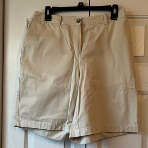 L.L. Bean Women's Cream Shorts